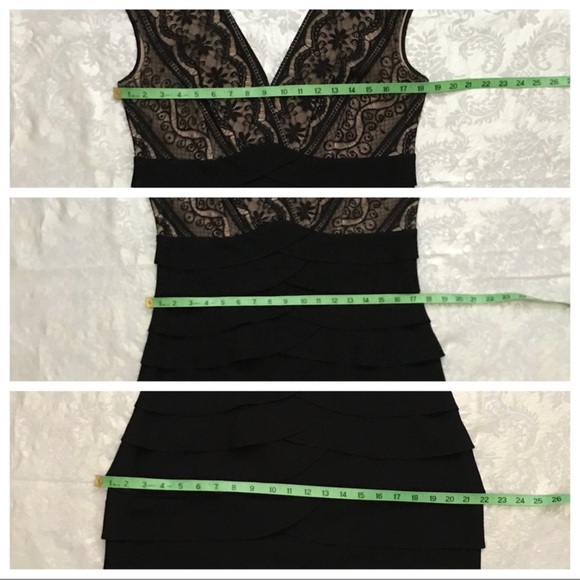 JESSICA HOWARD | Lace & Ruffle Dress | Size 12 - Picture 6 of 8